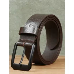 Teakwood Leathers Deep Brown Leather Solid Casual Belt-picture-37