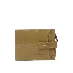 Teakwood Leathers Green Casual Leather Rfid Bi-Fold Wallet For Men-picture-21