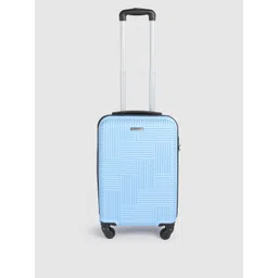 Teakwood Leathers Ladakh 360-Degree Rotation Textured Hard Cabin Size Trolley Bag - 38L-picture-11