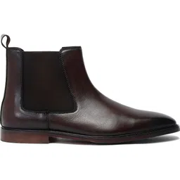 teakwood leathers LEATHER MEN SOLID CHELSEA BOOTS Boots For Women-picture-13