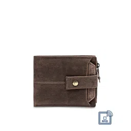 Teakwood Leathers Men Brown Solid Zip Around Wallet-picture-41