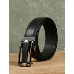 teakwood leathers Men Casual Black Genuine Leather Belt-picture-30
