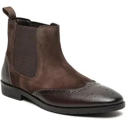 teakwood leathers Men Genuine Leather Chelsea Boots – Stylish, Durable & Comfortable Ankle Boots for Any Occasion – Formal, Casual Slip-On Shoes for Men-picture-13