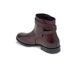 Teakwood Leathers Men Leather Flat Boots image 4