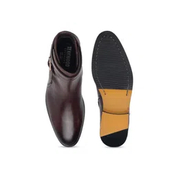 Teakwood Leathers Men Leather Flat Boots image 2