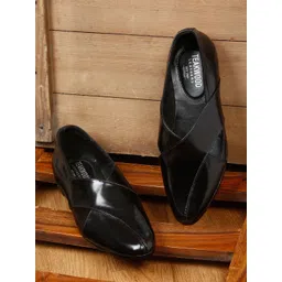 Teakwood Leathers Men Leather Slip-On Sneakers-picture-40