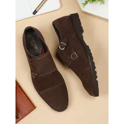 Teakwood Leathers Men Suede Slip-On Sneakers-picture-29