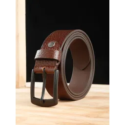 Teakwood Leathers Men Textured Leather Belt-picture-22