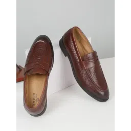 Teakwood Leathers Men's Brown Casual Loafers-picture-21