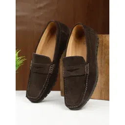 Teakwood Leathers Men's Brown Casual Loafers-picture-12
