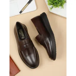 Teakwood Leathers Men's Brown Casual Loafers-picture-36