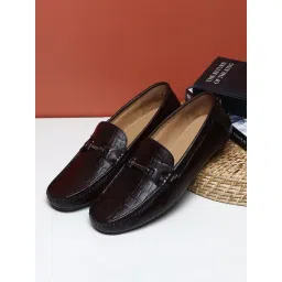 Teakwood Leathers Men's Brown Casual Loafers-picture-45