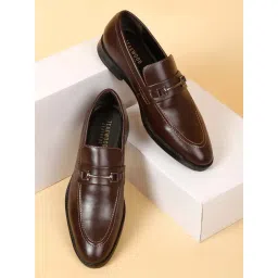 Teakwood Leathers Men's Brown Formal Loafers-picture-31
