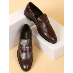 Teakwood Leathers Men's Brown Formal Loafers-picture-32