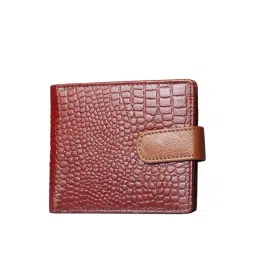 Teakwood Leathers Tan Leather Rfid Bi-Fold Wallet for Men-picture-14