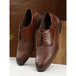 teakwood leathers Teakwood INVICTUS Men Leather Formal Oxfords-picture-19