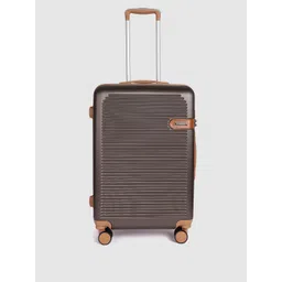 Teakwood Leathers Textured Hard-Sided Medium-Sized Check-In Trolley Bag 57L-picture-10