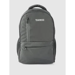 Teakwood Leathers Unisex Laptop Compartment - 15 Inch Water Resistance Solid Backpack-image-12