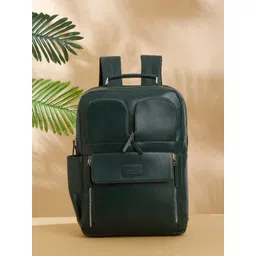 Teakwood Leathers Unisex Leather Backpack -Up to 15 inch-picture-39