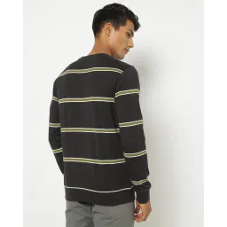 teamspirit Striped Crew-Neck Sweatshirt image 2