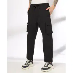 teamspirit Men Mid-Rise Straight Cargo Track Pants-picture-26