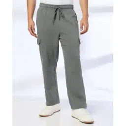 teamspirit Men Ribbed Straight Track Pants-picture-44