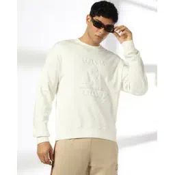 teamspirit Men Typographic Embossed Boxt Fit Sweatshirt-picture-44