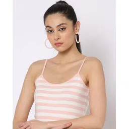 teamspirit Striped Round-Neck Camisole-picture-38