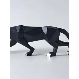 TECHEL Black & Gold Toned Medium Figurine Showpiece-picture-28