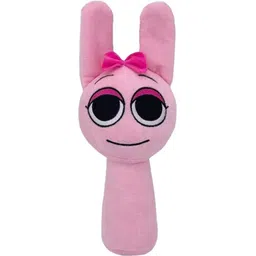 techmax solution Pink Bow Sprunki Plush Toys - 30 cm-picture-44