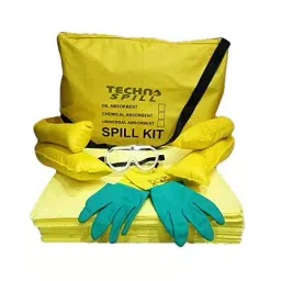 TECHNOSPILL Hazmat Spill Kit 50 L for Absorbing Hospital Chemicals Acids Bases Solvents-picture-19