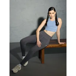 Solid Women Grey Tights-image-37