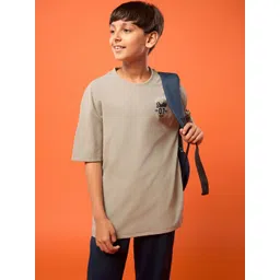 Technosport Boys Beige Polyester Tshirts-picture-54