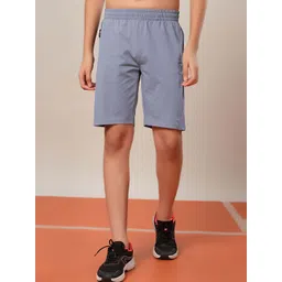 Technosport Boys Colourblocked Slim Fit Outdoor Sports Shorts with Technology-picture-22