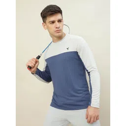 Technosport Colourblocked Rapid-Dry Slim Fit Sports T-shirt-picture-21