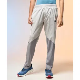 Technosport Knit Colour Blocked Breathable & Moisture Wicking Sports Track Pants - Lunar Grey-picture-16