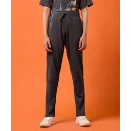 Technosport Knit Solid Trackpants - Grey-image-18