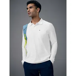 Technosport Men Anti Static Solid Polo Collar Slim Fit T-shirt-picture-18