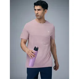 Technosport Men Brand Logo Antimicrobial Slim Fit T-shirt-picture-23