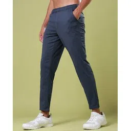 technosport Men Fitted Track Pants with Insert Pockets-picture-13