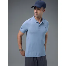 Technosport Men Polo Collar Anti Static Slim Fit T-shirt-picture-19