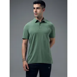 Technosport Men Polo Collar Anti Static Slim Fit T-shirt-picture-28