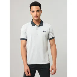 Technosport Men Polo Collar UPF50 Slim Fit T-shirt-picture-19