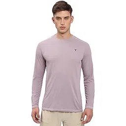 TECHNOSPORT Men Polyester`S Crew Neck Full Sleeve Regular Fit T-Shirt (Or17)-picture-14