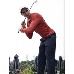 Technosport Men Solid Active Out Polo Neck T-shirt with COTFLEX for Casual Wear Gym Wear-picture-14