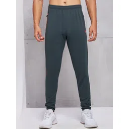 Technosport Men SS'24 Slim Fit Mid-Rise Antimicrobial Track Pants-picture-35
