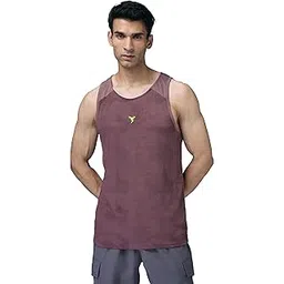 TECHNOSPORT Mens Crew Neck Gym Vest-picture-14