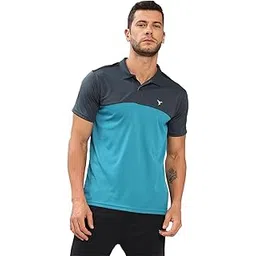 technosport Men's Polyester Slim Fit Active Polo T-Shirt - (MTP613__P)-picture-30