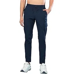 technosport Men's Regular Fit Solid Cargo with Anti Microbial, Stretchable Properties for Gym, Workout, Sports and Regular Use-picture-26