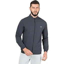 technosport Men's Solid Polyester Techno Lite Jacket With SPF50+ And Microbial Properties-picture-28